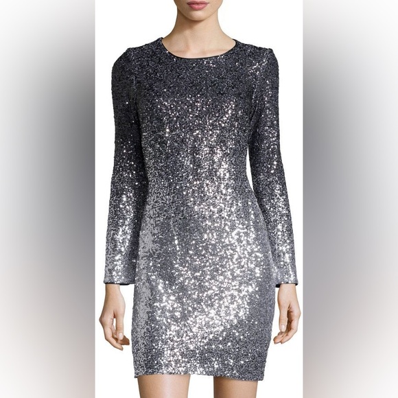 MAIA Dresses & Skirts - MAIA: BLACK AND SILVER SEQUIN DRESS SIZE 0